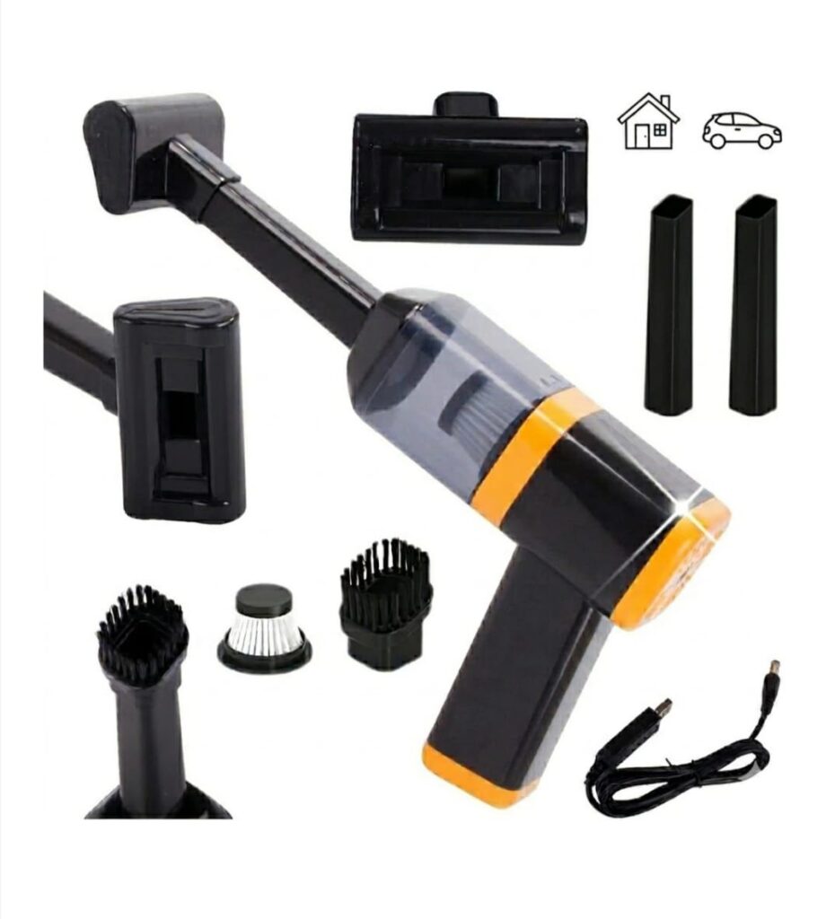 Aspirator De Mana Fara Fir 120W - Baterie 1800mAh, Filtru HEPA, USB, Curat Rapid